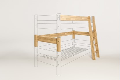 Dřevěný nábytek Gazel, spojovací díl k posteli Sendy buková