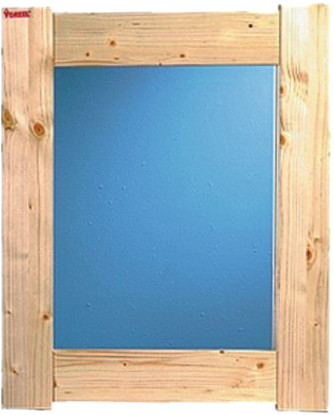 Zrcadlo v dřevěném rámu. Gazel