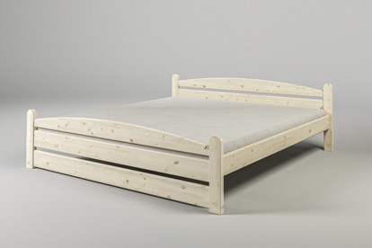 Dřevěná postel z masivu Thorsten 180/200