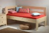 Postel z masivu, jednolůžko Gazel